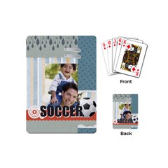 soccuer - Playing Cards Single Design (Mini)