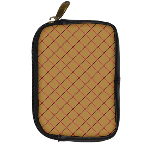Hawaiian Gal Leather Camera Case By Leandra Jordan Back