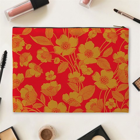 Violaters  Xlarge Cosmetic Case By Leandra Jordan Back