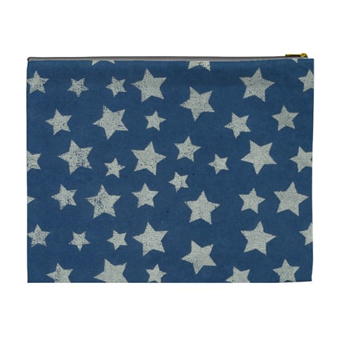 Cowgirl Burlesque Xlarge Cosmetic Case By Leandra Jordan Back