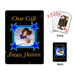 Gift From Heaven Playing Cards