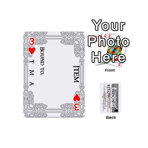 London Below Item Cards By Peter Cobcroft Front - Heart3