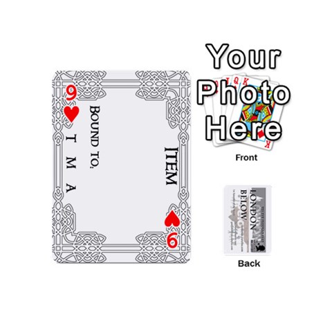 London Below Item Cards By Peter Cobcroft Front - Heart9