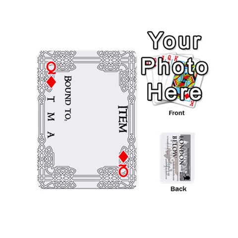 Queen London Below Item Cards By Peter Cobcroft Front - DiamondQ