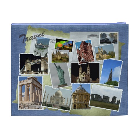 My Holiday Cosmetic Bag (xl) By Deborah Back