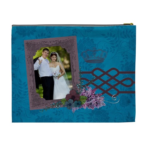 Royal/queen Cosmetic Bag (xl) By Mikki Back