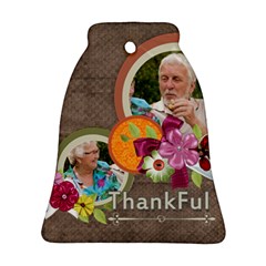 thank you - Bell Ornament (Two Sides)