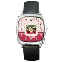 sweet - Square Metal Watch