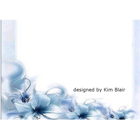 Hearts And Bows Birthday Cake Card By Kim Blair Back