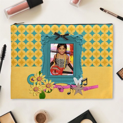 Xl Cosmetic Bag Front