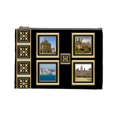 My Black and Gold Cosmetic Bag (Large) My Black and Gold Cosmetic Bag (Large)