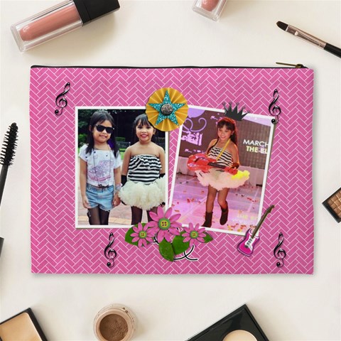 Xl Cosmetic Bag Back
