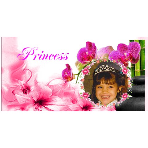 Pink Princess Birthday Card By Kim Blair Front