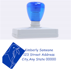 Dolphin Address Stamp