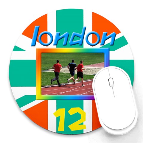 London 12 Mouse Pad 2 By Deborah Front