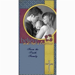 4x8 Photo Cards-believe In The Magic Of Christmas