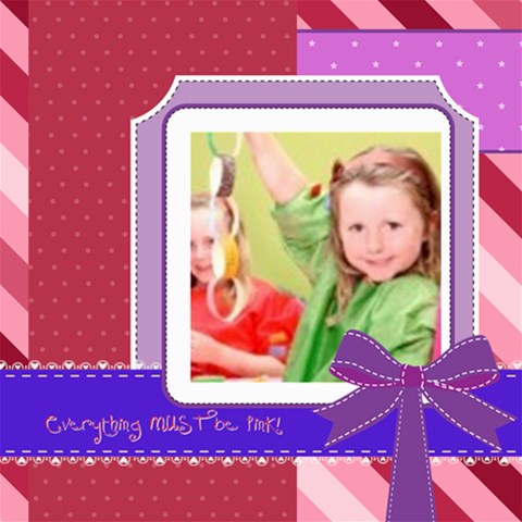Sweet By Mac Book 8 x8  Scrapbook Page - 1