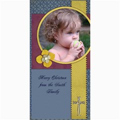 4x8 Photo Cards-religious Christmas Cards