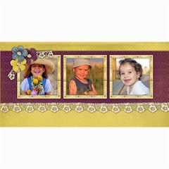 4x8 Photo Cards-christmas Lace