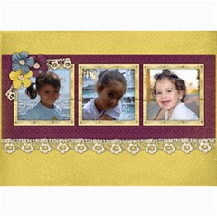 5x7 Photo Cards-Christmas Lace - 5  x 7  Photo Cards