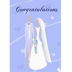 Congratulation On Your Wedding - Greeting Card 5  x 7 