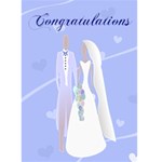 Congratulation On Your Wedding - Greeting Card 5  x 7 
