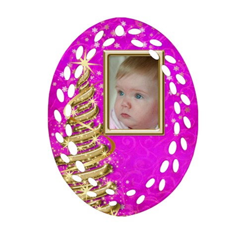 My Little Pink  Princess Filigree Ornament (2 Sided) By Deborah Back
