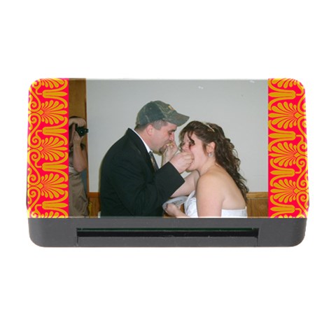 Gold Victorian Trim Memory Card Reader Wth Cf By Kim Blair Front
