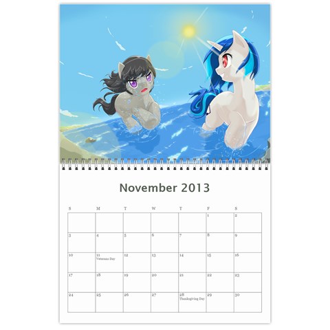 Calendar By Bryce Campbell Nov 2013