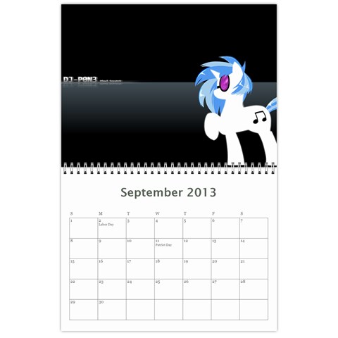 Calendar By Bryce Campbell Sep 2013