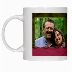 family mug two pictures - White Mug