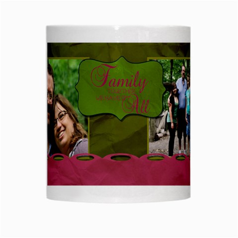 Family Mug Two Pictures By Patricia W Center