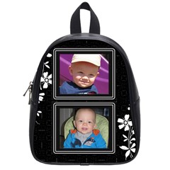 Black and White School Bag (Small)