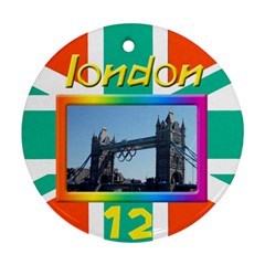 London 12 round Ornament 2 - Ornament (Round) London 12 round Ornament 2 - Ornament (Round)