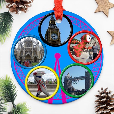Our London 12 Ornament By Deborah Front