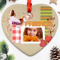 friends - Ornament (Heart)