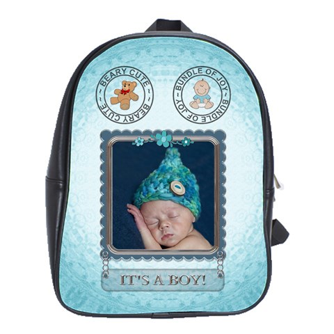 Baby Boy Bag (large) By Lil Front