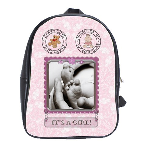 Baby Girl Bag (large) By Lil Front