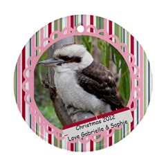 Kookaburra - Ornament (Round)