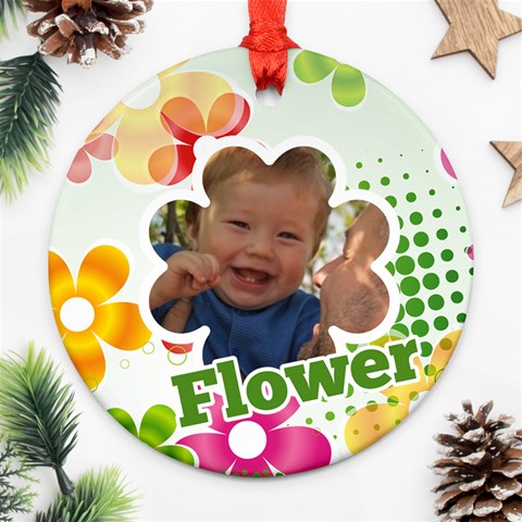 Flower By Divad Brown Front