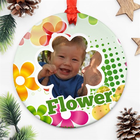 Flower By Divad Brown Back