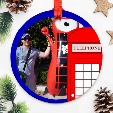 London Calling (2 Sided) Ornament By Deborah Back