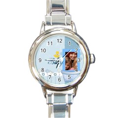 BABY - Round Italian Charm Watch