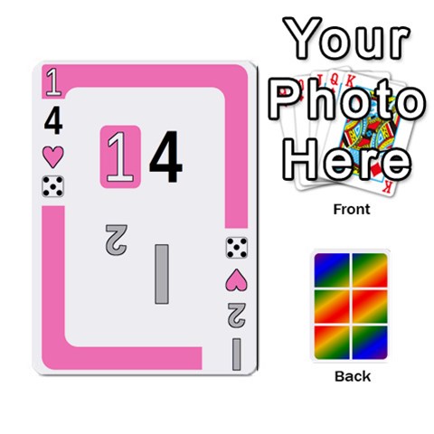 Rainbow Deck V2 0 Deck 1 By Changcai Front - Heart5