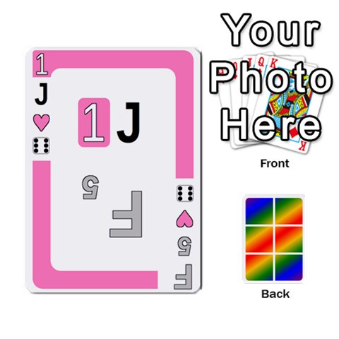 Queen Rainbow Deck V2 0 Deck 1 By Changcai Front - HeartQ