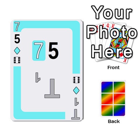 Rainbow Deck V2 0 Deck 2 By Changcai Front - Club7