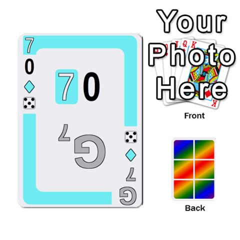 Queen Rainbow Deck V2 0 Deck 2 By Changcai Front - ClubQ