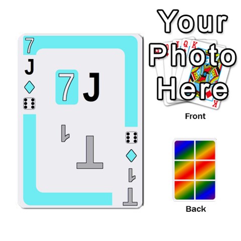 King Rainbow Deck V2 0 Deck 2 By Changcai Front - ClubK
