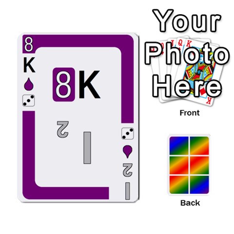 Ace Rainbow Deck V2 0 Deck 3 By Changcai Front - SpadeA