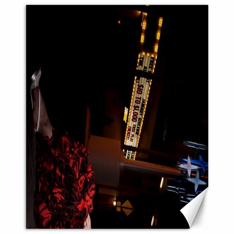 Split Canvas Fremont Street Vegas By Arthur Mcfarland 10.95 x13.48  Canvas - 1